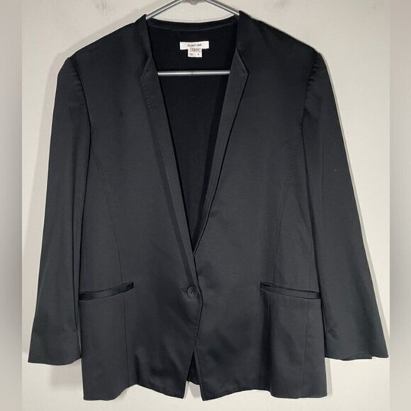 Helmut Lang Black Single Breasted Blazer size size XS - Picture 4 of 5